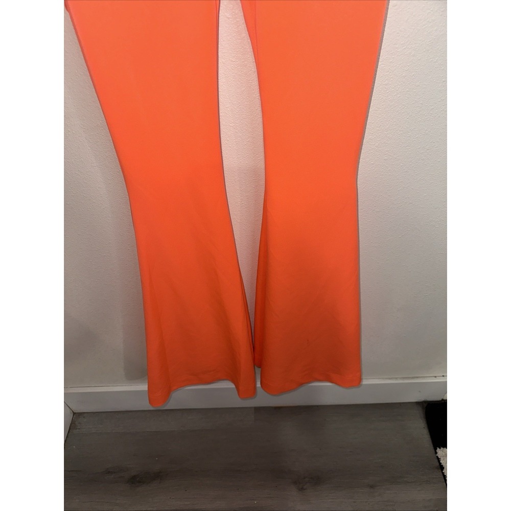 Jonathan Sugar Keyne Halter Neck‎ Jumpsuit Flared Leg Draped Ruffled Detail Sz 6 - Picture 11 of 16